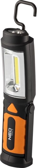 Neo Verkstedlampe Batteridrevet Verkstedlampe 300 Lm Cob 2 I 1 + 3Xaa Batterier Neo Verkstedlampe Batteridrevet Verkstedlampe 300 Lm Cob 2 I 1 + 3Xaa Batterier