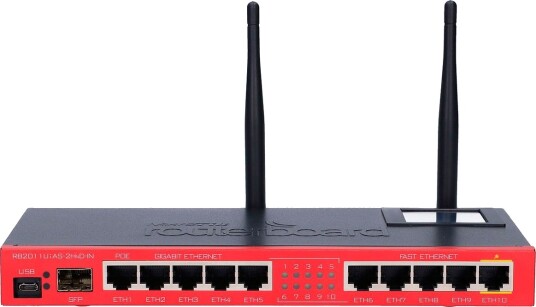 MikroTik RB2011UIAS-2HND-IN WiFi-ruter RouterOS L5