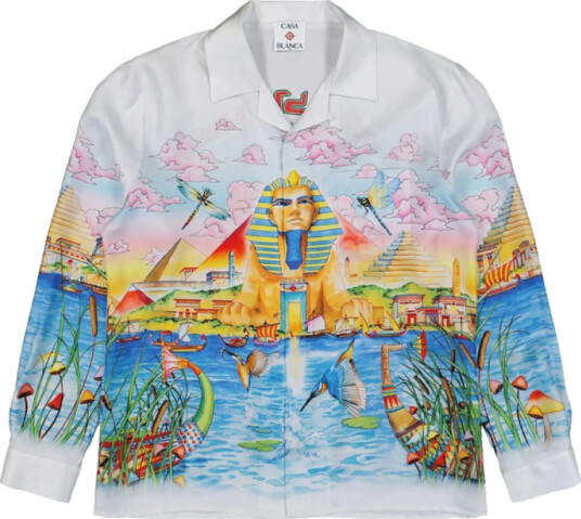 Casablanca Herre Skjorter Flerfarget XL,