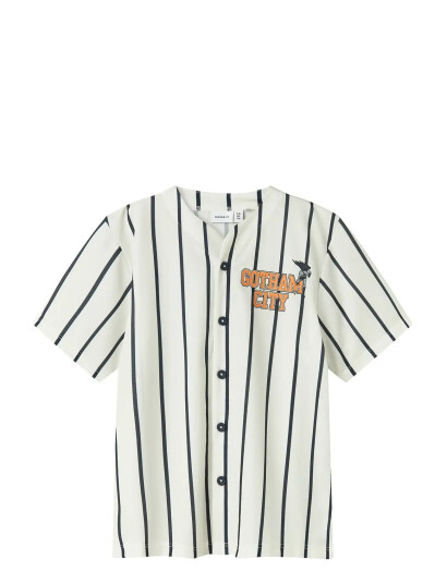 name it Nkmakash Batman Ss Nreg Poly Shirt Wab - Cream - 122-128 name it Nkmakash Batman Ss Nreg Poly Shirt Wab - Cream - 122-128