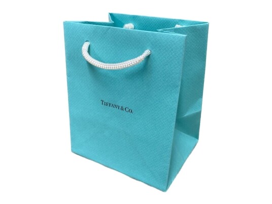 Tiffany & Co. Tiffany & Co. Tiffany & Co. Liten Handlepose Papir Grønn For Damer