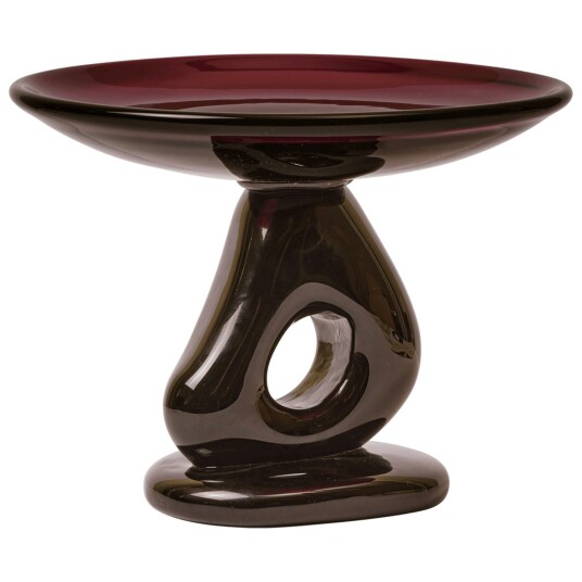 Ferm Living Damo Serveringsfat 30 cm Dark Grape Ferm Living Damo Serveringsfat 30 cm Dark Grape
