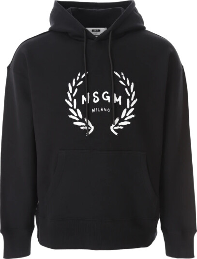 Msgm Herre Gensere & Hettegensere Svart L, Msgm Herre Gensere & Hettegensere Svart L,