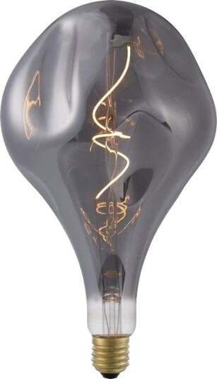 Spl E27 4W XXL Flex Mystery LED pære   A165 100lm 2200K dimbar røykfarget glass   Dimbar : Dimbar Kulør : Ekstra varm