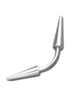 Long Spike Silver 1,2 x 8 mm Øyenbrynspiercing