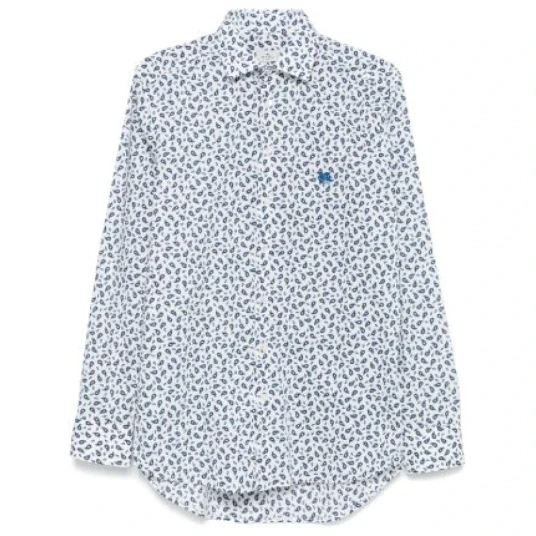 Etro Herre Skjorter Blå 3XL, Etro Herre Skjorter Blå 3XL,