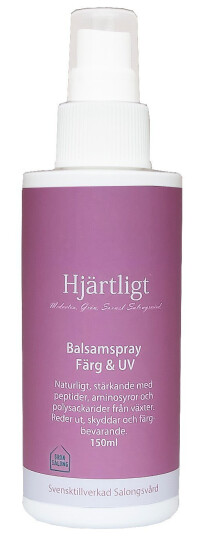 Hjärtligt Balsamspray Färg & UV 150 ml Hjärtligt Balsamspray Färg & UV 150 ml
