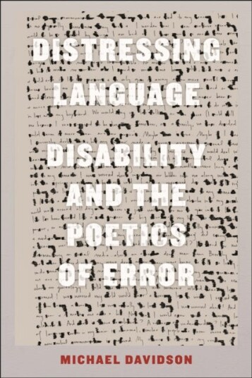 Distressing Language Av Michael Davidson