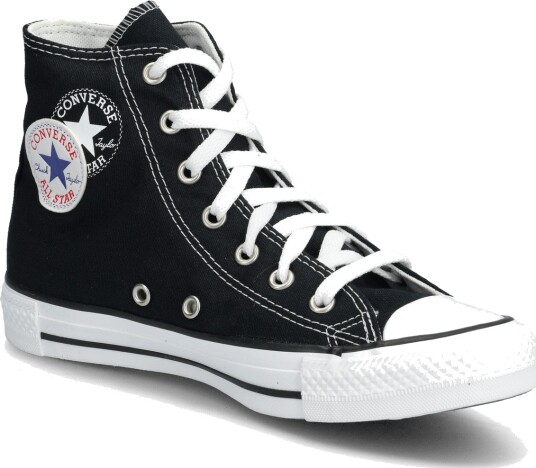Converse Ctas Hi Black/White/Black Black 38