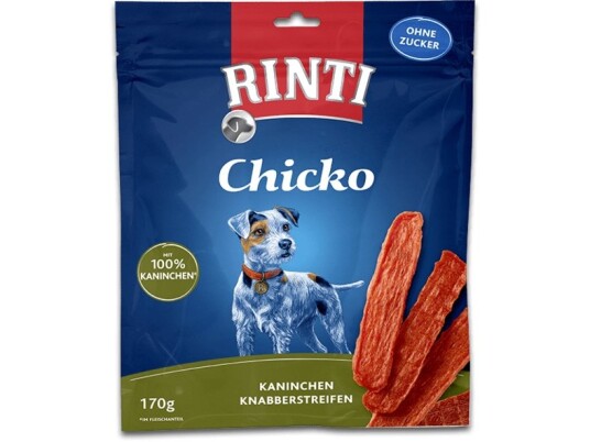Rinti 91348 Snacks Hund Voksen Kanin 170 G Sukkerfri