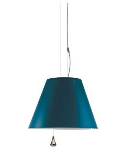 Luceplan - Costanza Pendel Up/Down Petroleum Blue Luceplan - Costanza Pendel Up/Down Petroleum Blue