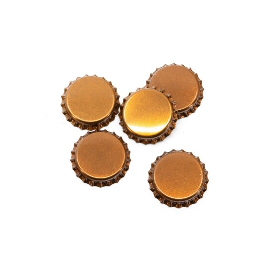 Annet Flaskekapsler Brun Metallic 26 mm 100 stk
