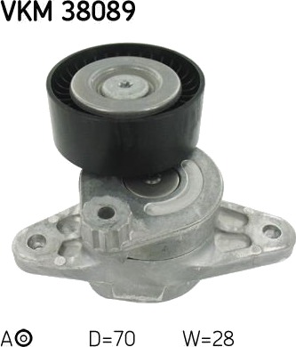 SKF VKM 38089 Strammehjul, kilerem