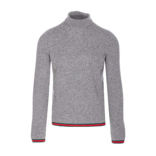 Gucci Herre Strikkevarer Grå L, Gucci Herre Strikkevarer Grå L,