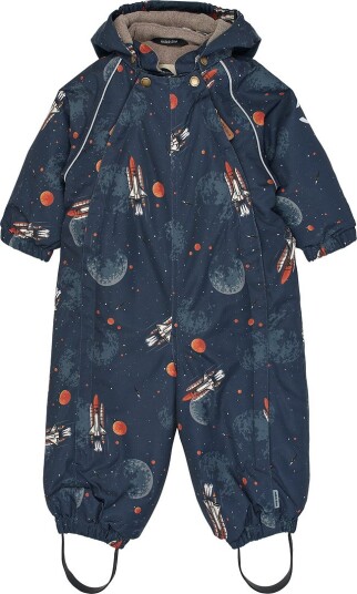 Mikk line Polyester Baby Suit Aop Navy 86 Mikk line Polyester Baby Suit Aop Navy 86