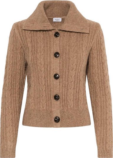 Saint Tropez Talmasz Cardigan Brown XS