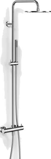 Semplice Termostatsett Rain DeLuxe SRL02 SmartTerm ø25cm EasyClean Krom Semplice Termostatsett Rain DeLuxe SRL02 SmartTerm ø25cm EasyClean Krom
