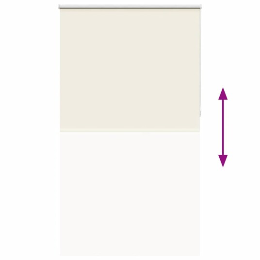 Rullegardin lystette 135x230 cm stoff bredde 131,6 cm polyester 8721158328212