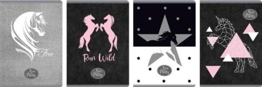 Beniamin A5 Hefte 60 Ark Rutete Nice&Pretty 5 Stk