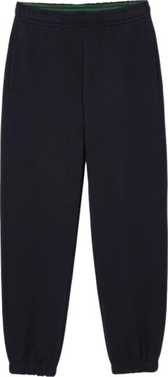 Lacoste Cotton Blend Piqué Jogging Pants Navy 36 Lacoste Cotton Blend Piqué Jogging Pants Navy 36