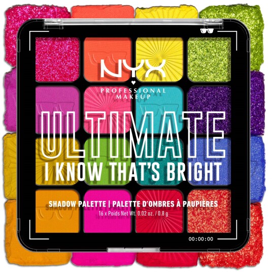 NYX Professional Makeup Ultimate Color Palette 16 Pan I Know That