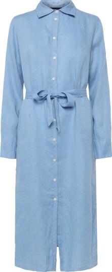 Lexington Clothing | Long Linen Shirt Dress | XL