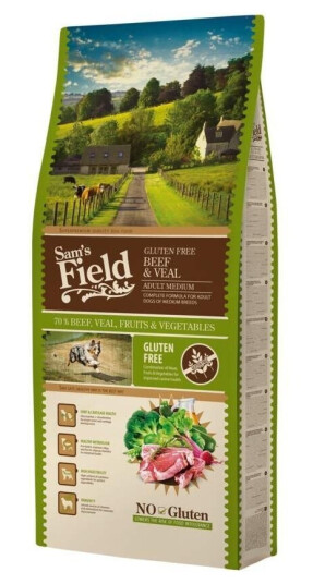 Sam´S Field Adult Medium Beef & Veal (13 kg)