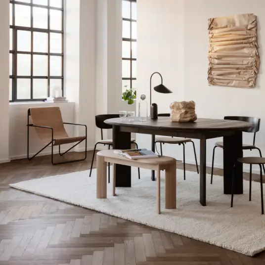 Ferm Living Ease Loop ullteppe 200 x 300 cm