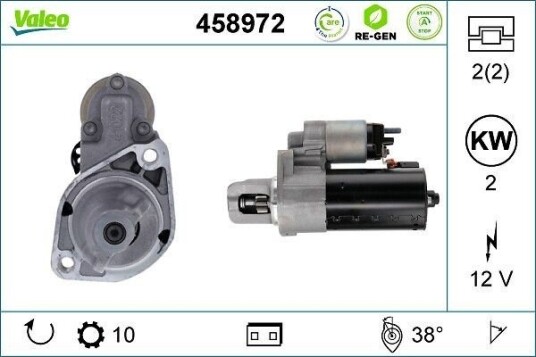 VALEO 458972 Starter