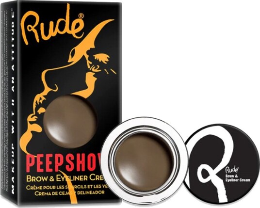 Rude Cosmetics Peep Show Brow & Eyeliner Cream One On One 88036 (U) 3 g