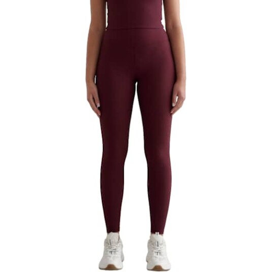 Aim'n - Treningstights Ribbed Performance Tights - Rød Aim'n - Treningstights Ribbed Performance Tights - Rød