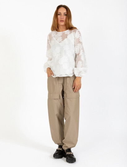 Coster Copenhagen Blouse With Ballon Sleeves - White - 34