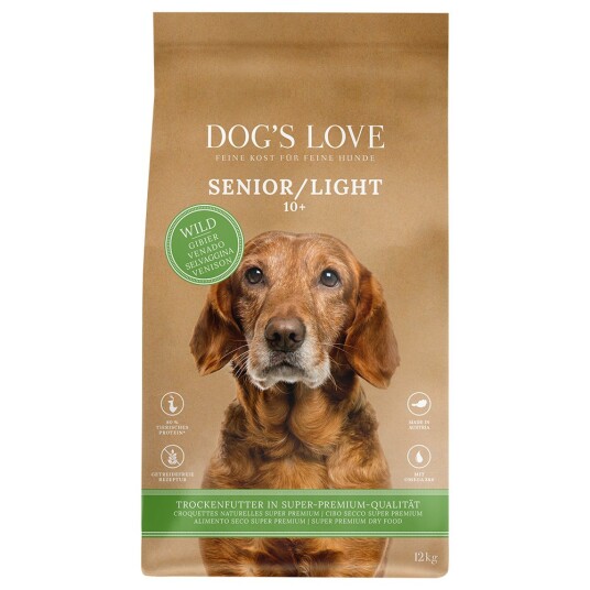 Dog´S Love Senior/Light Vilt 12 kg Dog´S Love Senior/Light Vilt 12 kg
