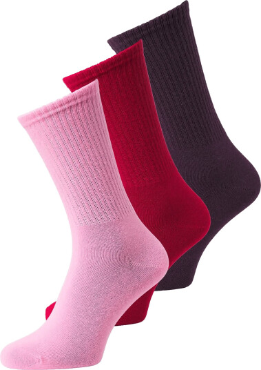 JJXX Kids Jxkathy Socks 3 Pack Acc Sn Grl Burgundy 32/35