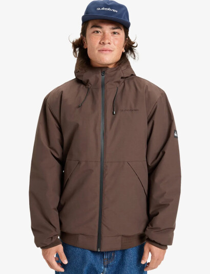 Quiksilver Brooks 3K Jacket - Brown - XL Quiksilver Brooks 3K Jacket - Brown - XL