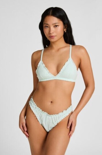 Hunkemöller Mia String Grønn