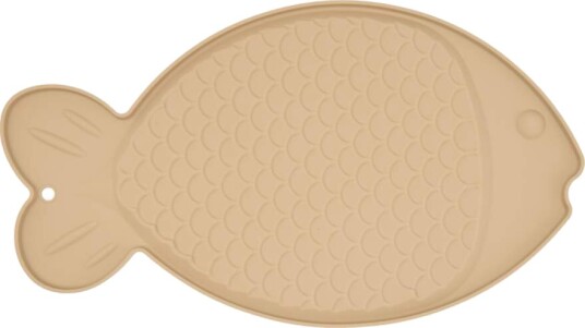 Little&Bigger Dinnertime Silikonunderlag Fisk 44X25Cm