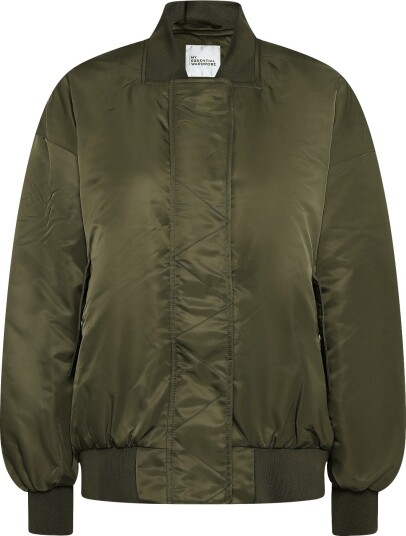 My Essential Wardrobe Helgamw Bomber Jacket   OLIVE NIGHT   42