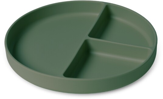 nuuroo Mingo Delt Tallerken Silikon Dusty Green
