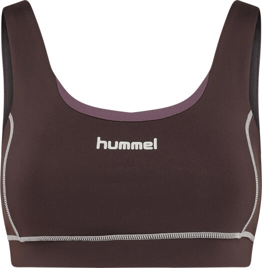 Hummel Hmlpulse Retro Medium Support Bra Brown XL