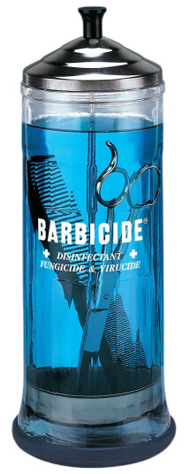 Barbicide glasskrukke - 1100 ml