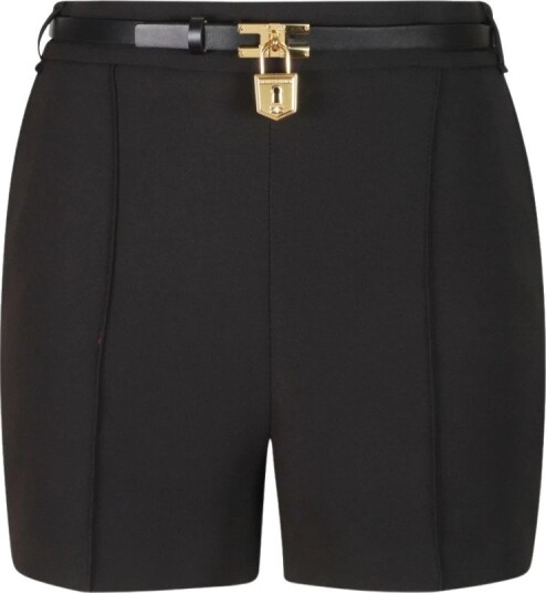 Elisabetta Franchi Dame Shorts Svart L,