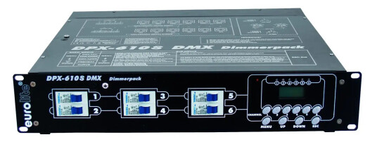 EuroLite Dpx-610 S Dmx Dimmer Pack