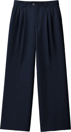 Prohibited Heritage Pleated Pants NAVY 38 Prohibited Heritage Pleated Pants NAVY 38
