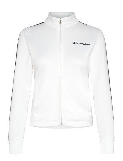 Champion Full Zip Hoodie Sweatshirt White L Champion Full Zip Hoodie Sweatshirt White L