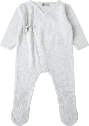 Mango Wrap Long Jumpsuit LT PASTEL GREY 68