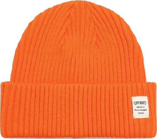 Upfront Bridge Beanie Orange ONE SIZE