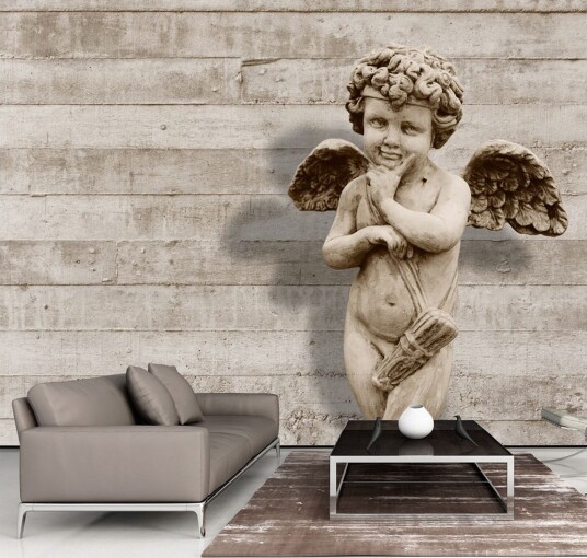 Fototapet Angelic Face 100x70 - Finnes i flere størrelser