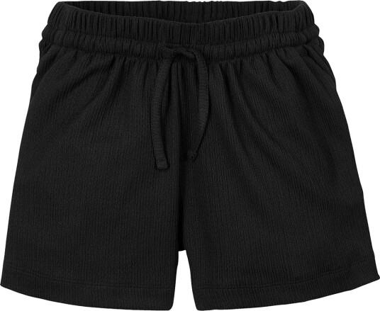 Calvin Klein Shorts Crinkle Knit Svart Calvin Klein 8 år 128 Shorts