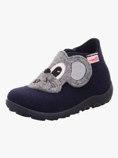 superfit Happy slipper blå/grå (medium)